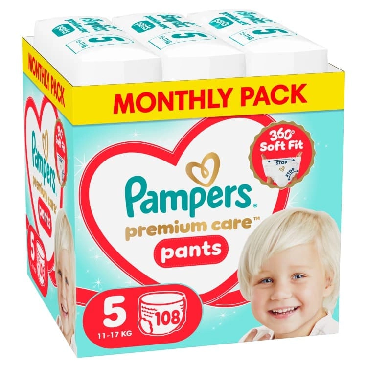Pampers Premium Care Pants Autiņbiksītes Izmērs