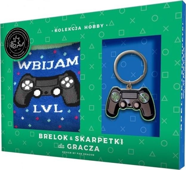 Mr. Dragon keychain Keychain + socks