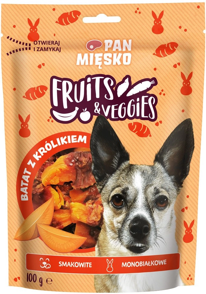 Przysmak dla psa Fruits Veggies Batat
