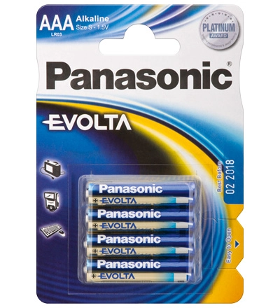 Panasonic LR03 4-BL EVOLTA Single-use battery