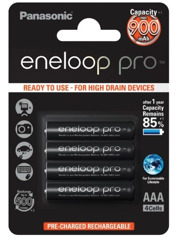 Panasonic Eneloop Pro Rechargeable battery AAA