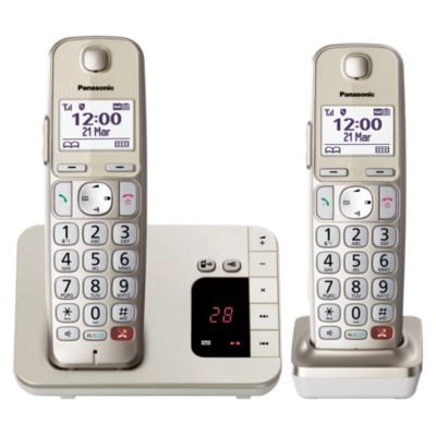 Panasonic KX-TGE262GN telephone DECT telephone Caller