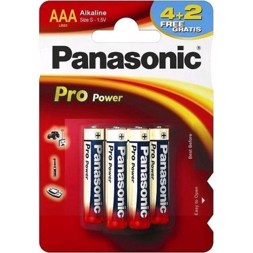 Panasonic Pro Power AAA 4+2 Single-use
