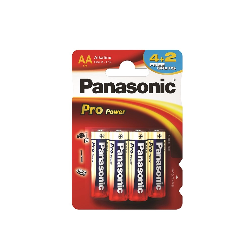 Panasonic Pro Power AA 4+2 Single-use