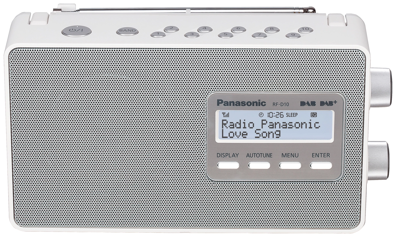 Panasonic RF-D10 Personal Digital White RFUD10EGW