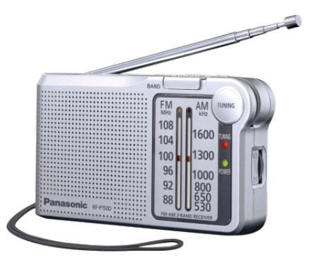 Panasonic RF-P150DEG Portable Analog Silver Panasonic