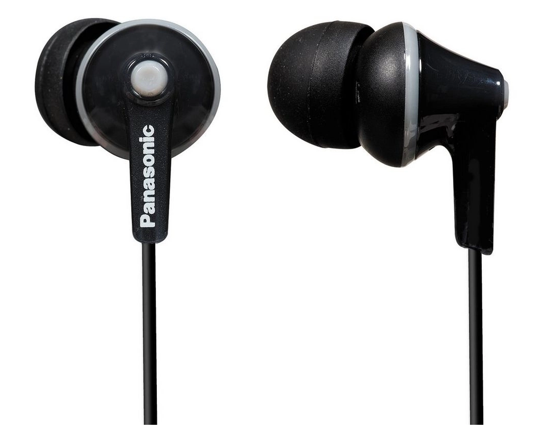 Panasonic RP-HJE125E-K headphones/headset Wired In-ear Music