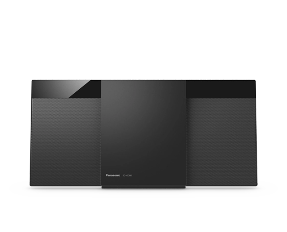 Panasonic SC-HC304 HiFi CD player Black