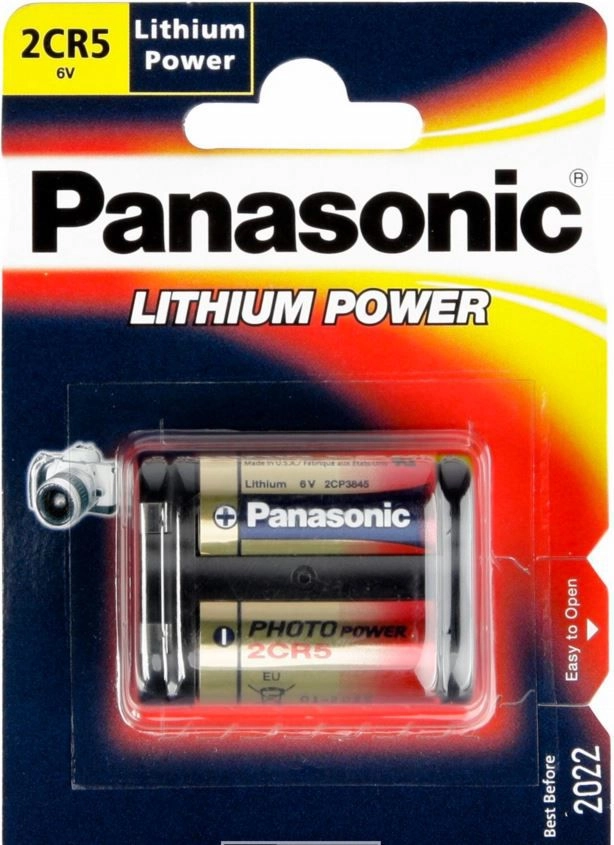Panasonic Bateria Lithium Power 2CR5 1400mAh