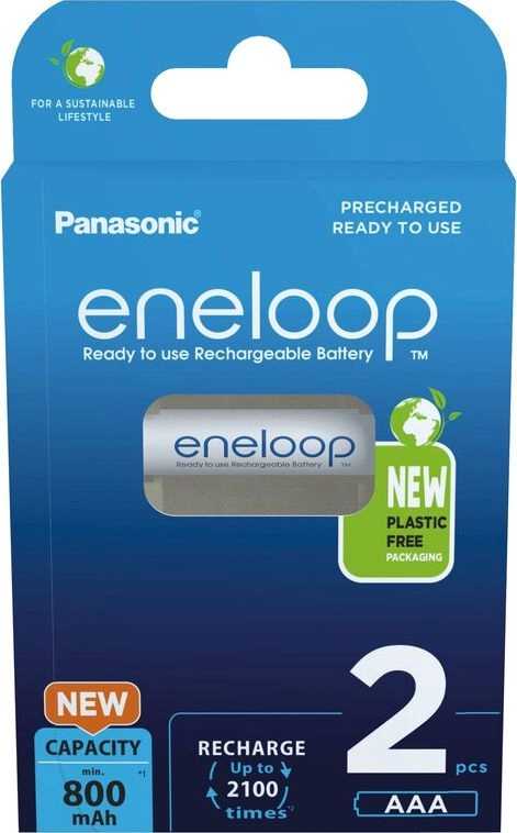Panasonic eneloop rechargeable battery AAA 800