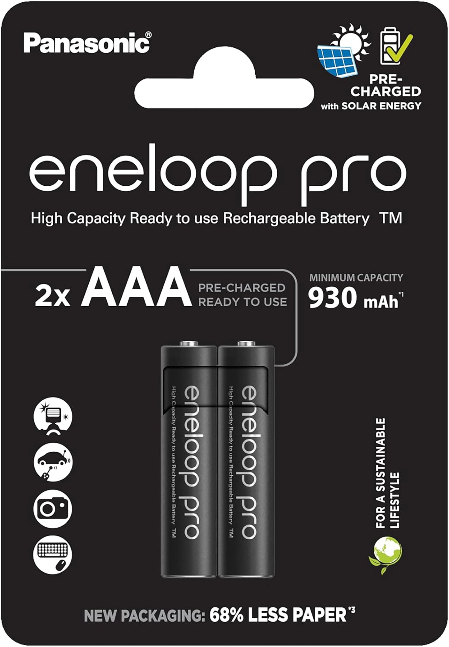 Panasonic Akumulator Eneloop AAA / R03
