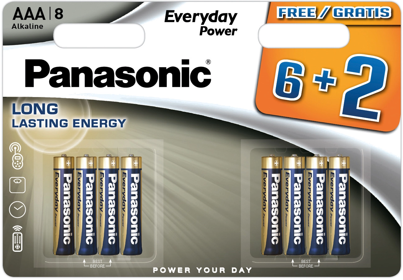 Panasonic Bateria Everyday Power AAA /