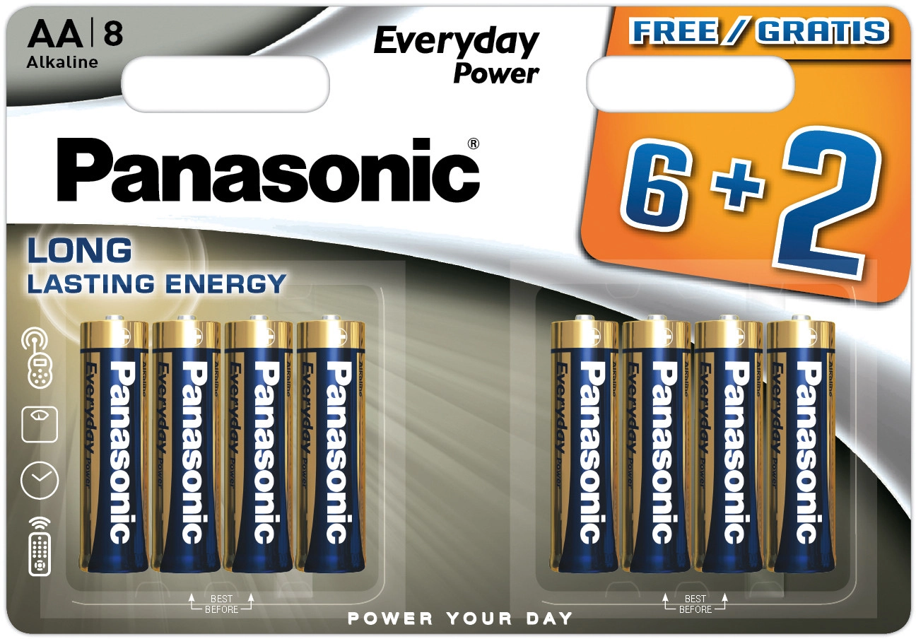 Panasonic Bateria Everyday Power AA /