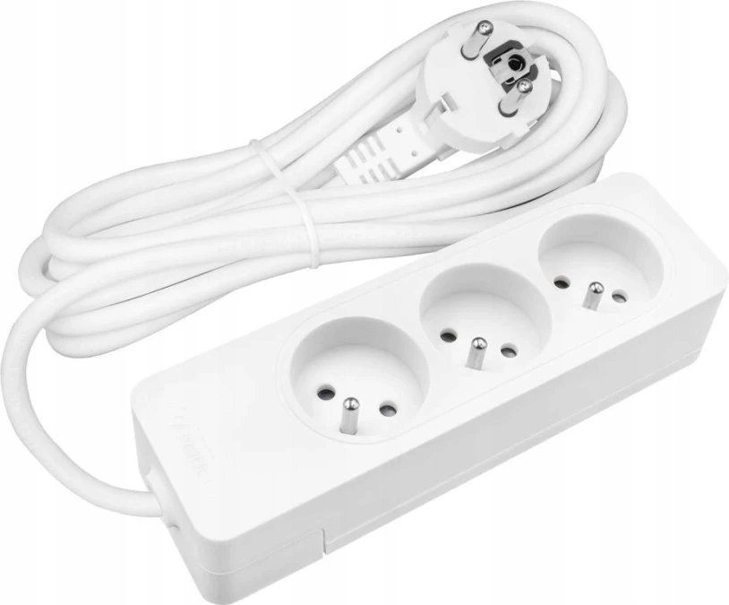 3-way portable extension cable with grounding