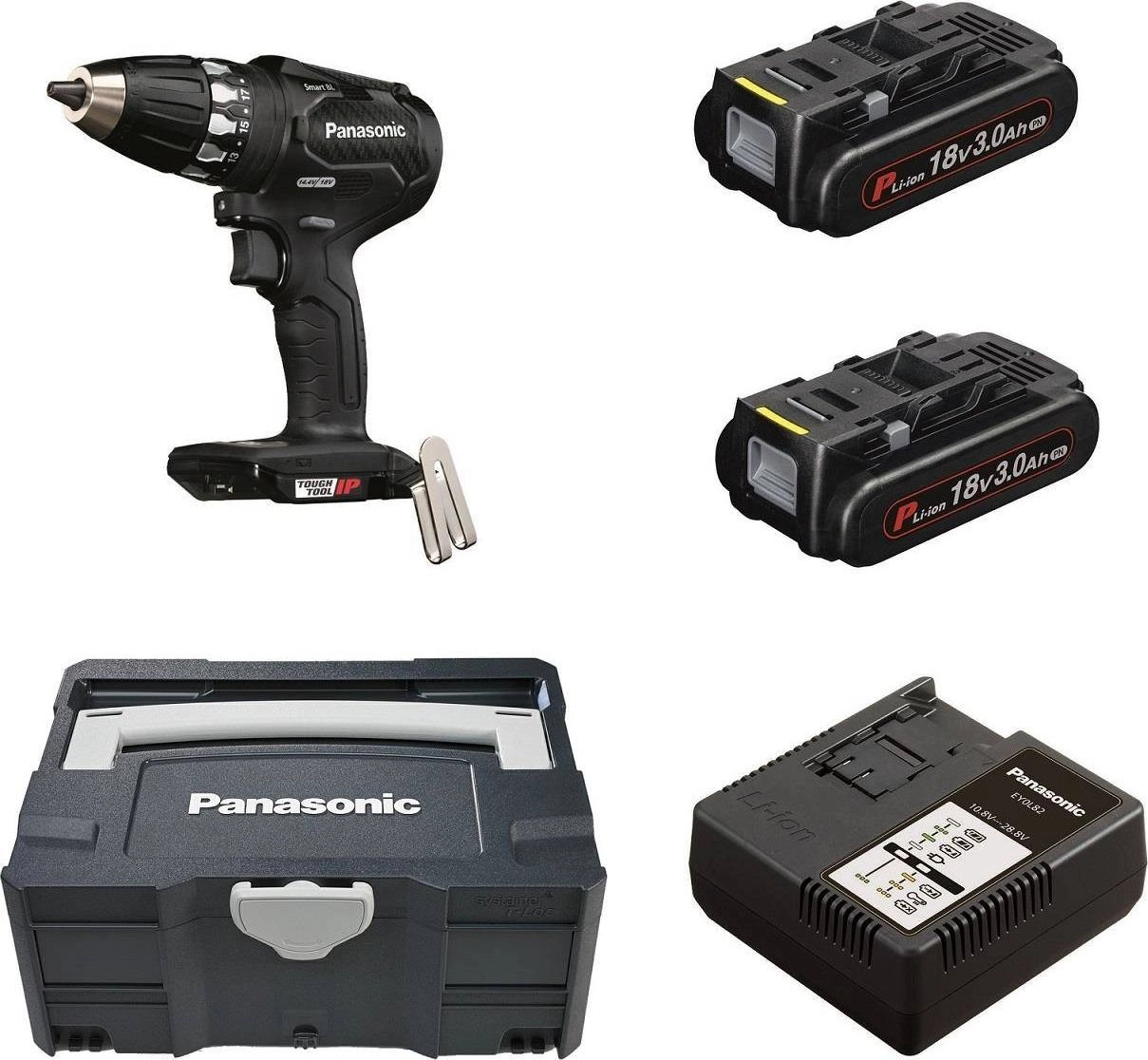 Wiertarko-wkrętarka Panasonic EY74A3PN2G 18 V 2