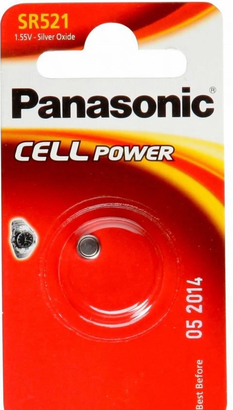 Panasonic baterija SR521EL/1B SR-521/1BP SR-521EL/1B 5410853035466