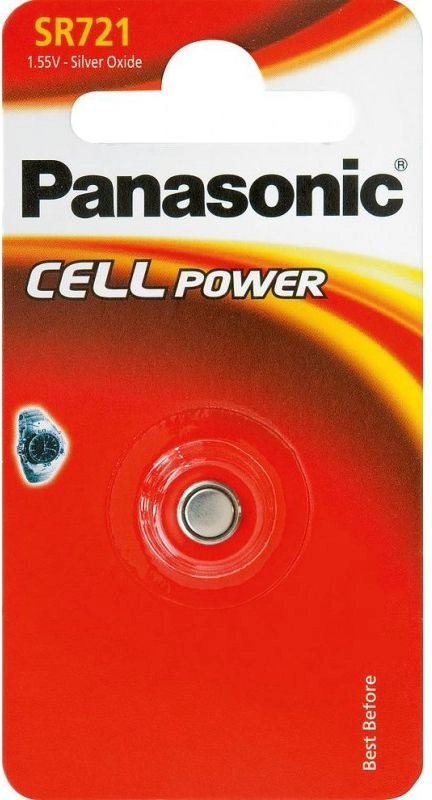 Panasonic baterija SR721EL/1B SR-721/1BP SR-721EL/1B 5410853035503