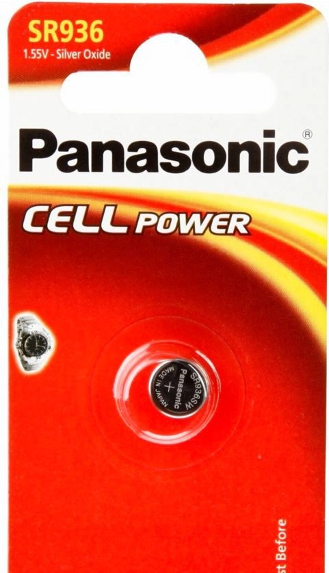 Panasonic baterija SR936EL/1B SR-936/1BP SR-936EL/1B 5410853035541