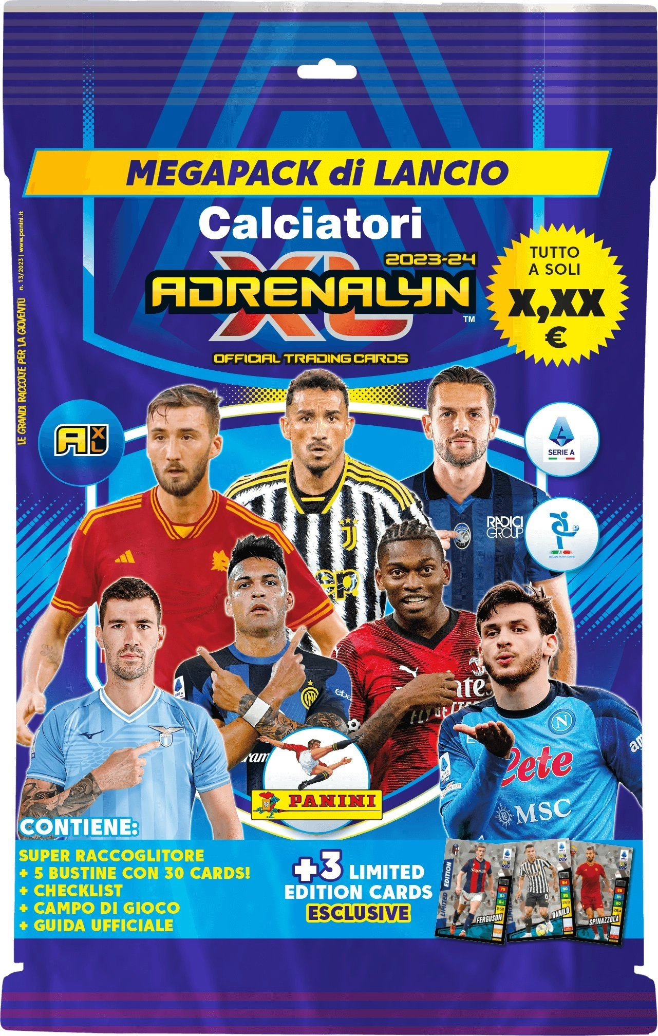 Panini football cards Italian League 2025