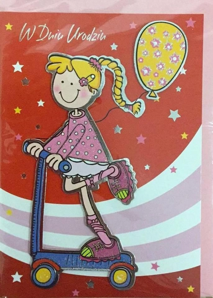B6 Premium 32 birthday card +