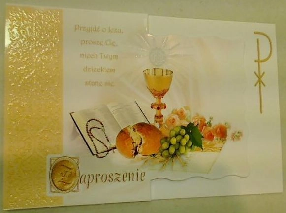 Panorama First Communion Invitations (10 pcs)