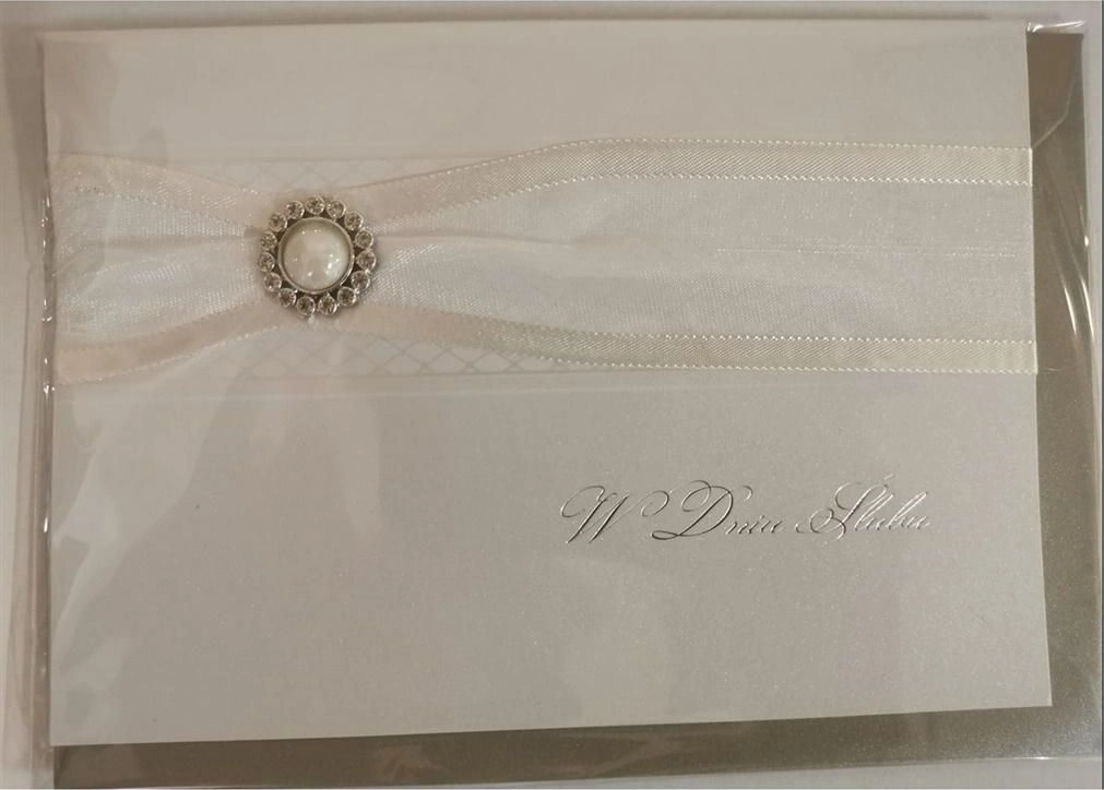 B6 Premium 28 wedding card +