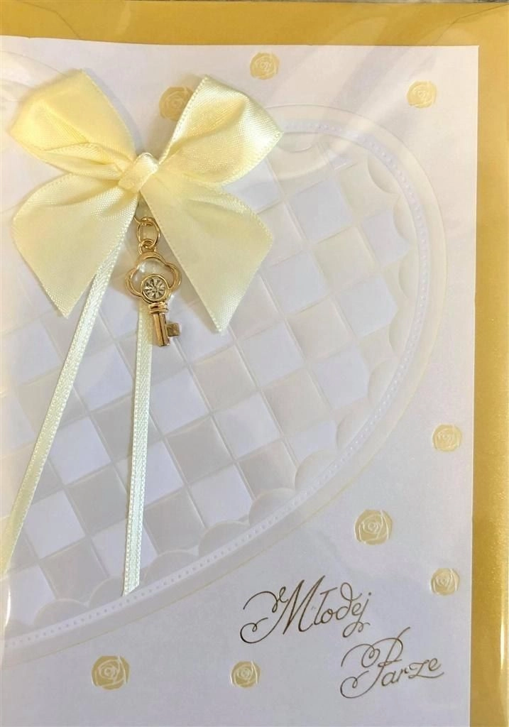 B6 Premium 54 wedding card +