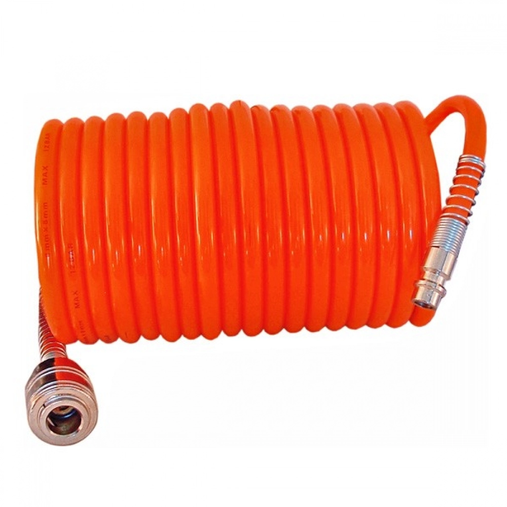 Pansam spiral pneumatic hose 5mm 10m