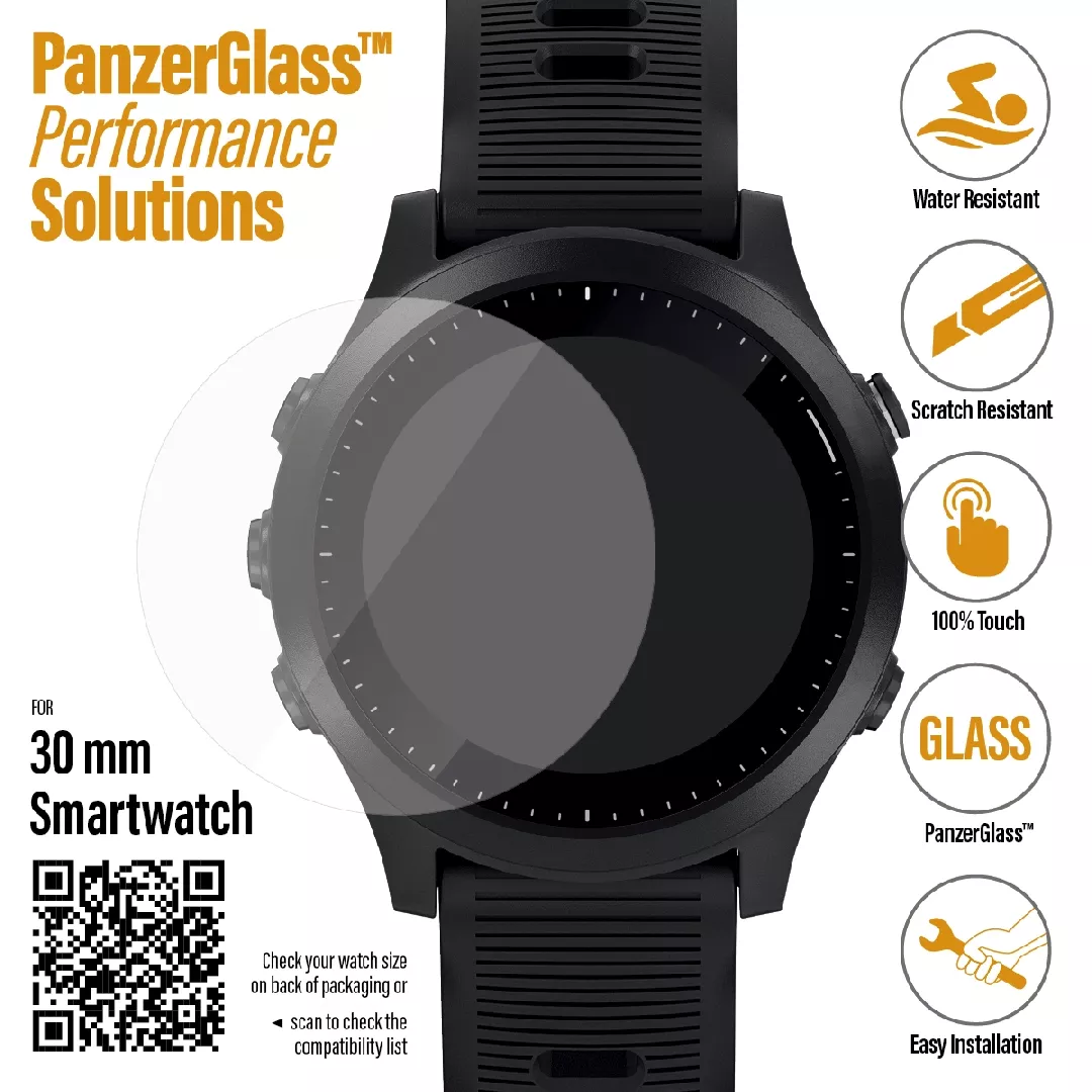 PanzerGlass ® SmartWatch 30mm  Screen Protector