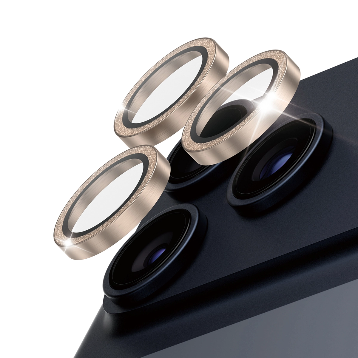 PanzerGlass ® Hoops® Glitter Gold Camera