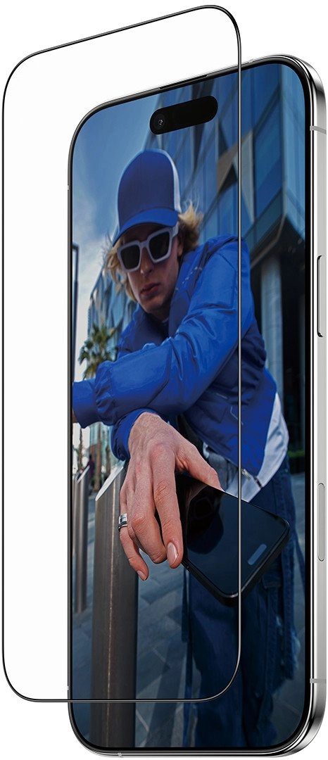 SCREEN PROTECTOR W. BLACK FRAME AIR