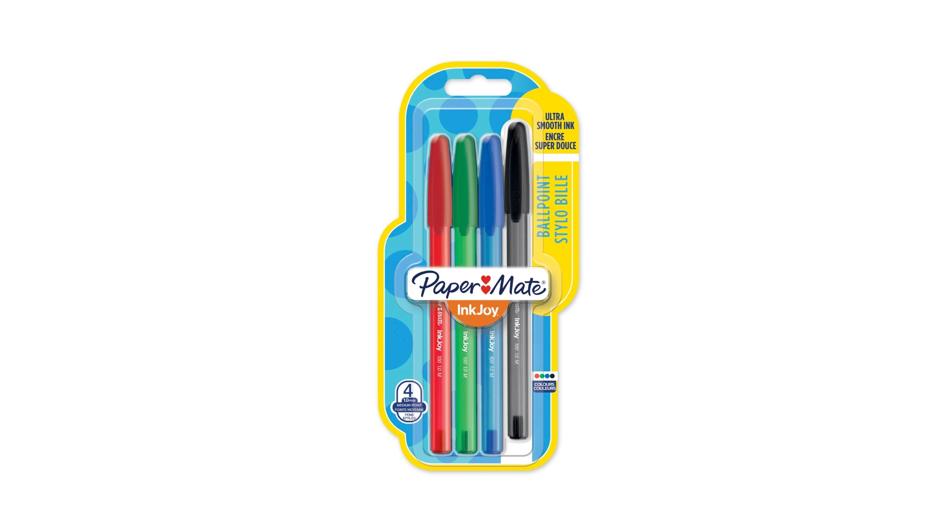 Papermate InkJoy 100ST Black Blue Green
