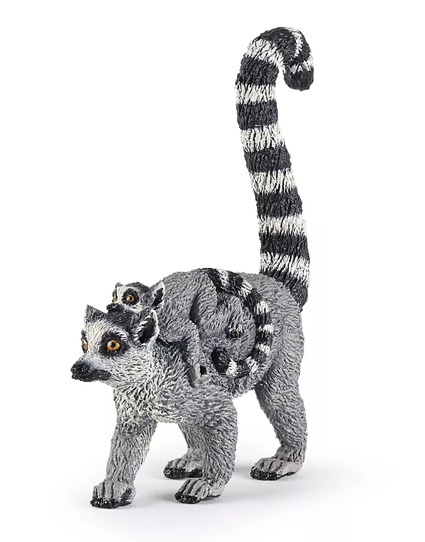 Papo Lemur And Baby 401167 3465000501730