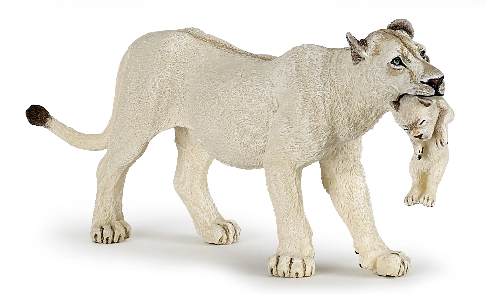 Papo White Lioness With Cub 401139