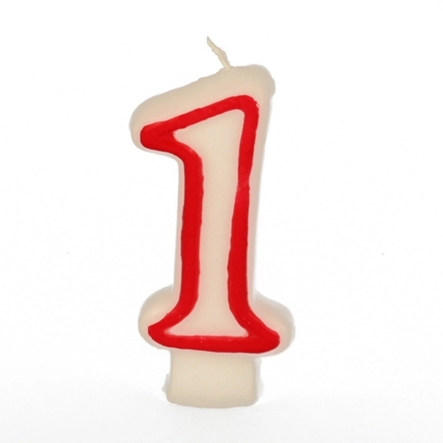 Papstar Birthday candles 7.3 cm