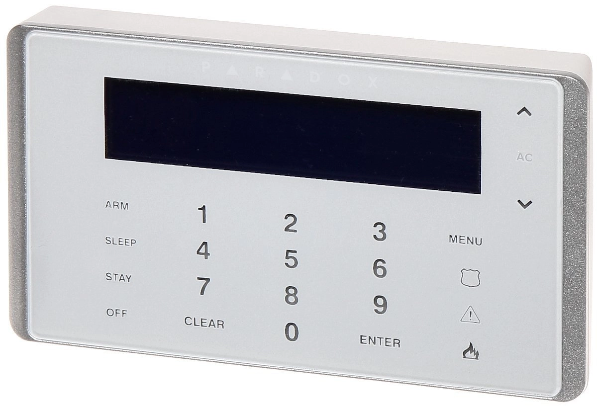 SENSORY KEYBOARD FOR ALARM CONTROL PANEL