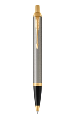 Parker IM Brushed Metal Blue Clip-on