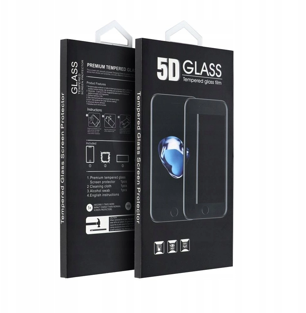 5D Full Glue Tempered Glass -