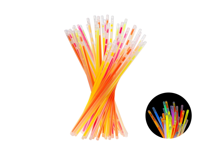 PartyDeco Fluorescent glow sticks  mix of