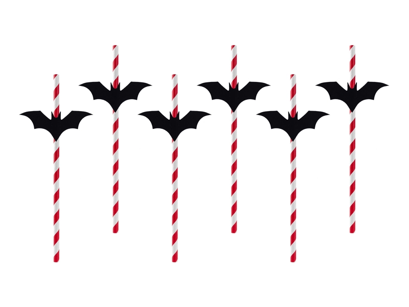 PartyDeco SLH2 disposable drinking straws 6