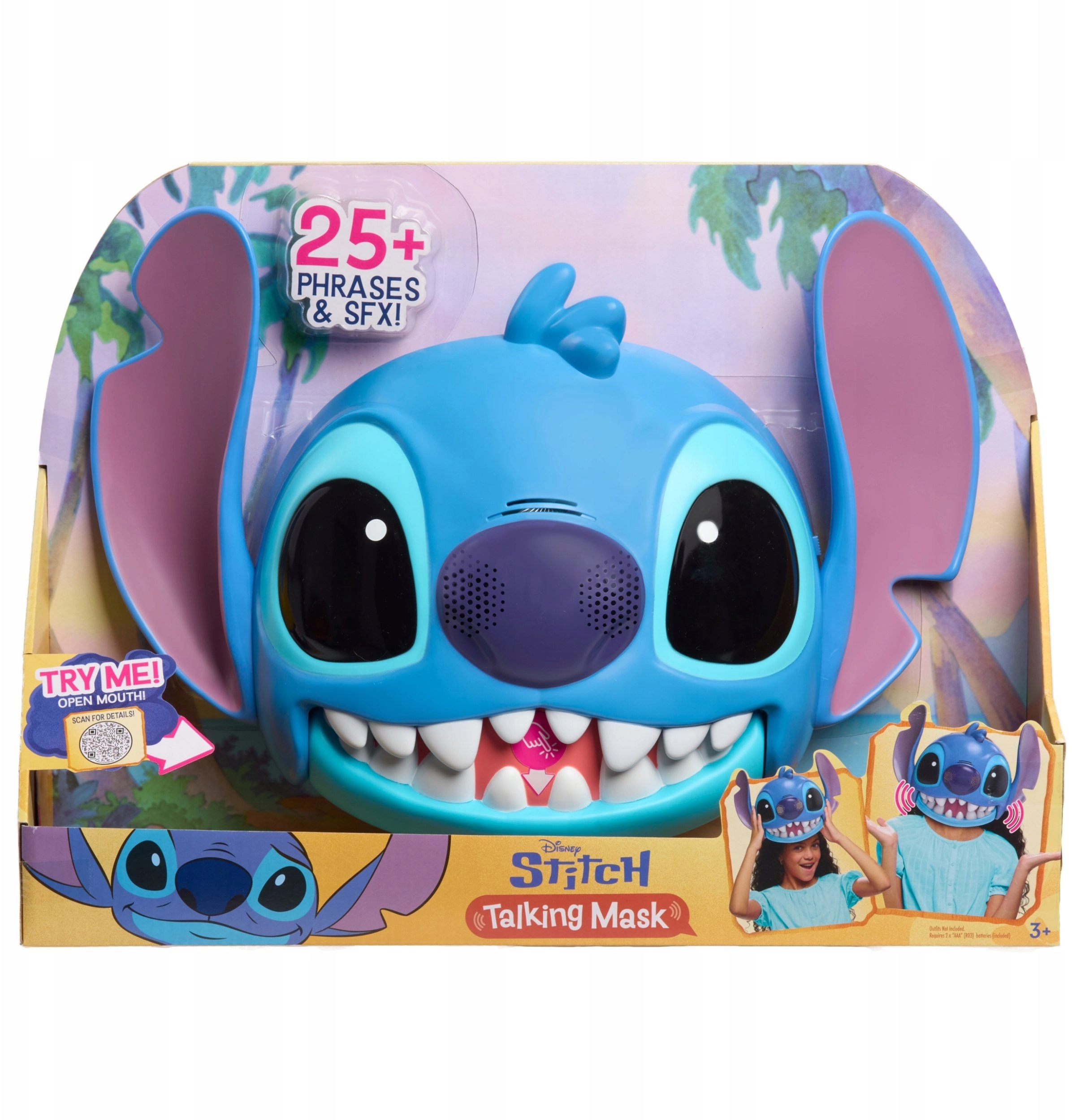 Disney Stitch Movie Talking Mask 0886144461149
