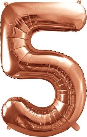 Foil balloon 5 86cm rose gold