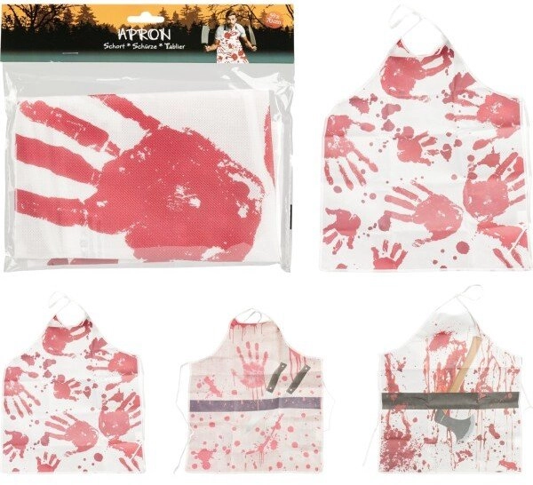 Party Deco APRON HALLOWEEN 59X70CM 600443772