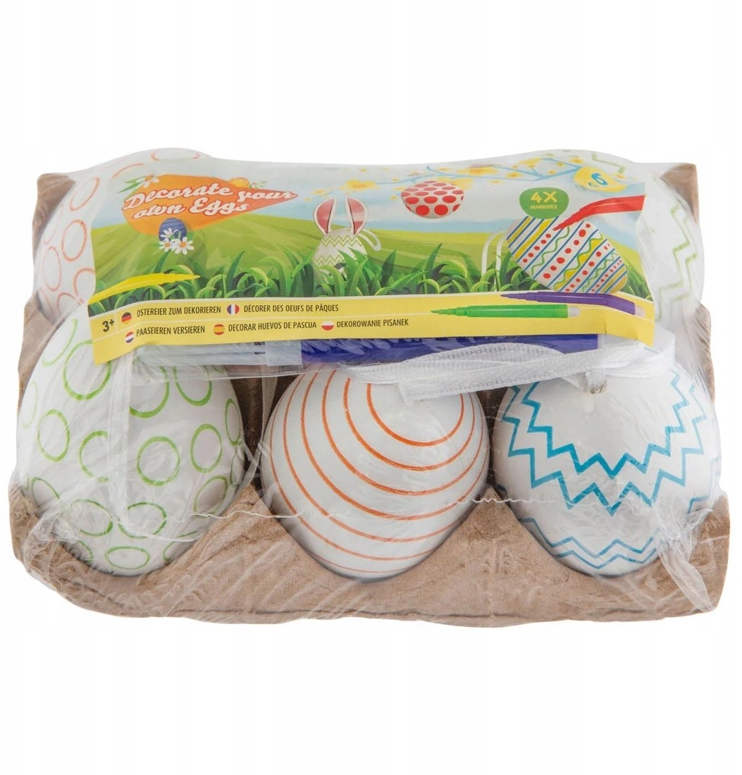 Easter eggs for decorating 6 pcs