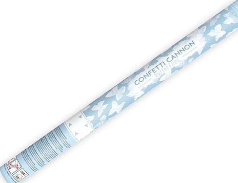 Tube with butterflies - white 60