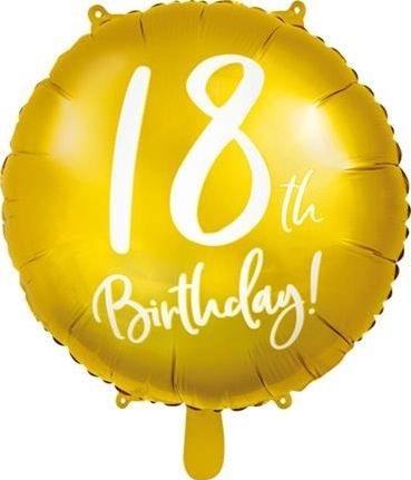 Party Deco 18th Birthday foil balloon