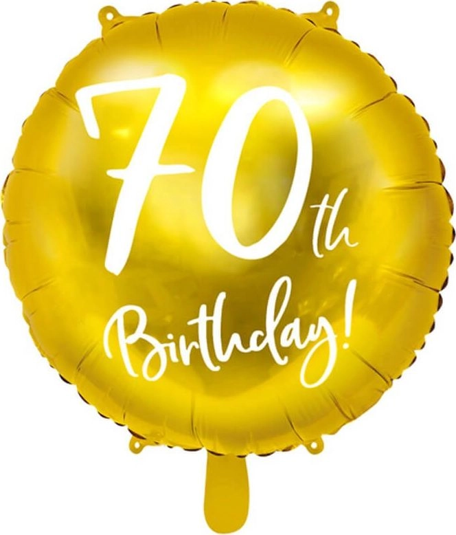 Party Deco Gold foil balloon -