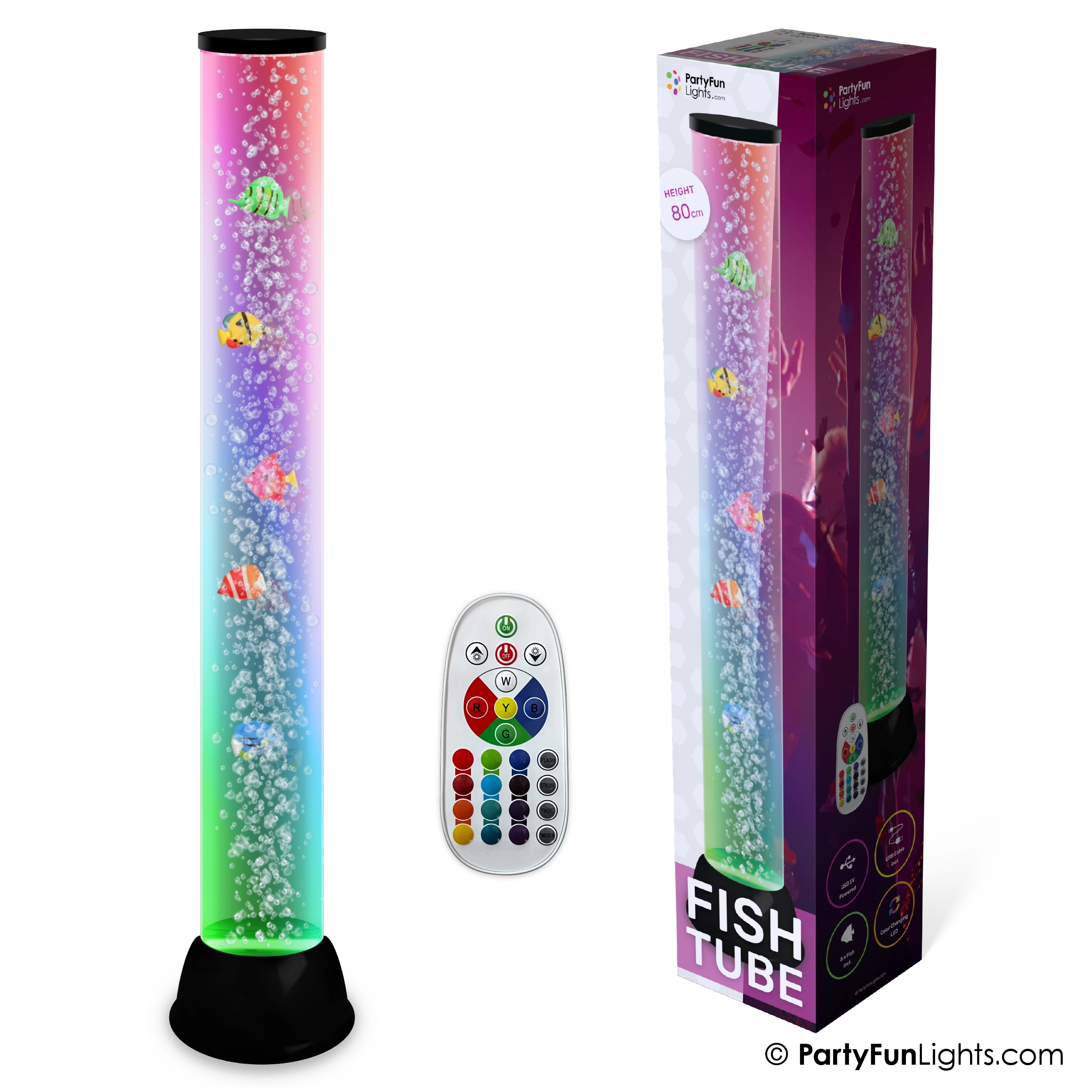 Partyfunlight - XXL Fish Tube Lamp