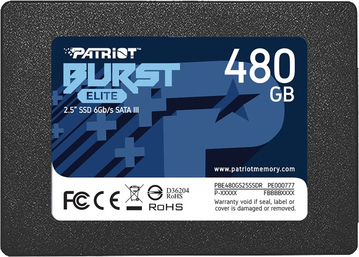 PATRIOT Burst Elite 480GB SATA 3