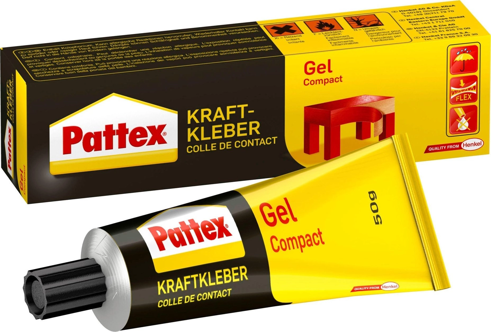 Pattex Pattex Kraftkleber Compact  Contact adhesive